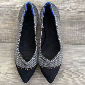 Rothy’s The Point Gray Mist Cap Toe